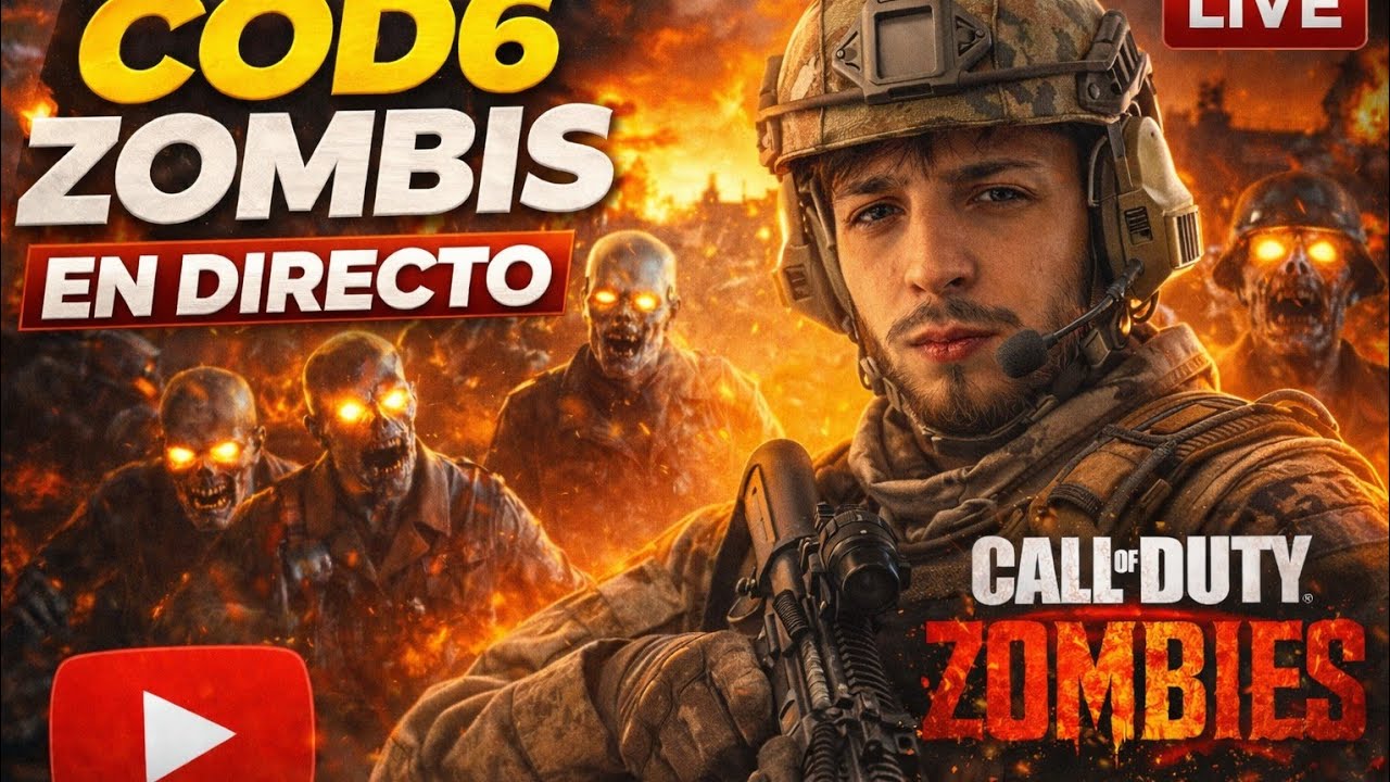 CALL OF DUTY COD 6 ZOMBIS ❗🎮