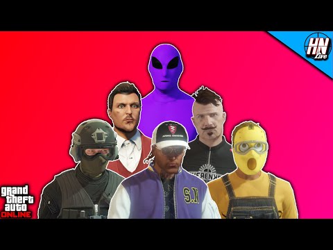3 HOURS Of ManHunt To WRAP GIFTS To! | GTA Online