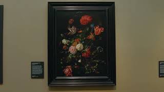 Jan Davidsz de Heem, 'Flowers in a Glass Vase'