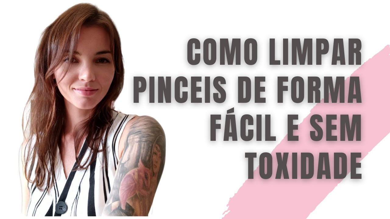 Como Limpar seus Pinceis SEM SOLVENTES - Tinta Acrílica e a Óleo #oleosobretela #tintaacrilica