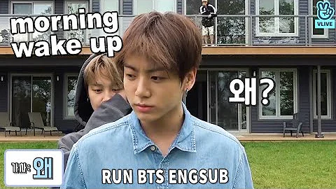 [ENG SUB] BTS morning wake up mission | RUN BTS ENGSUB