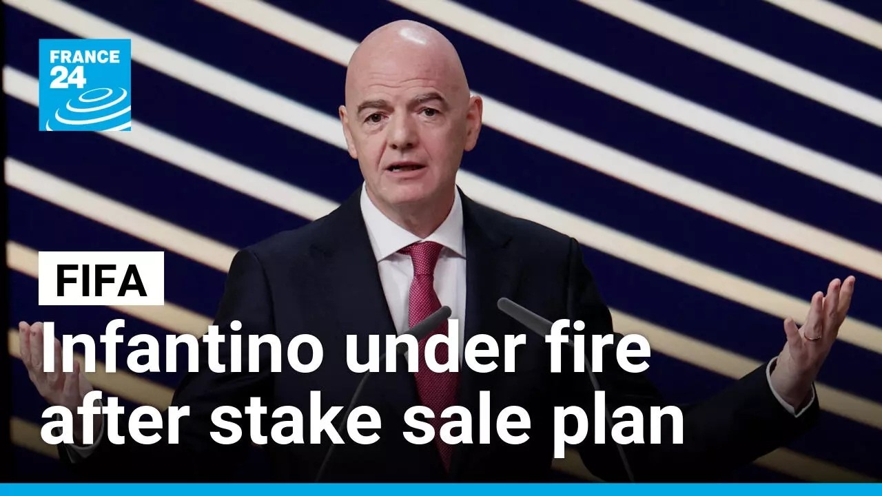 Gianni Infantino's problems mount after Wenger and key FIFA ally turn on him after stake sale plan
