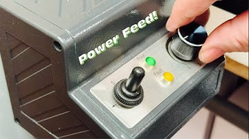 Power Feed for the Sieg SX2.7L Milling Machine