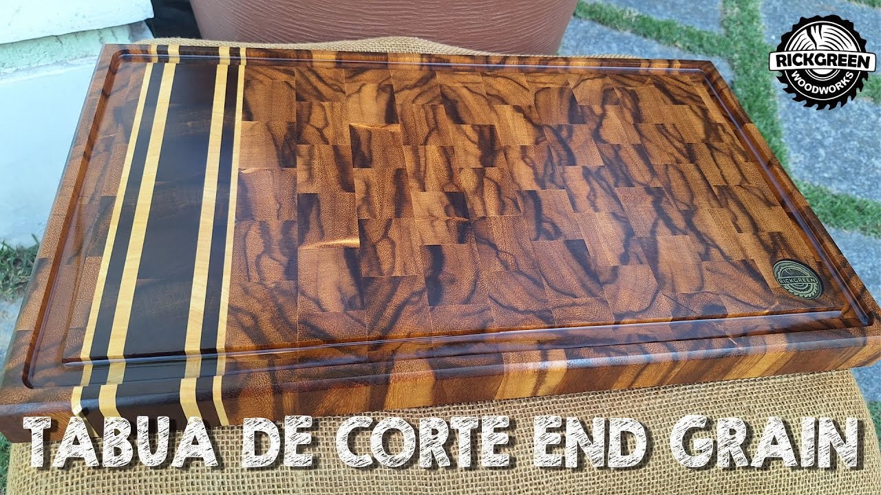 Tábua de Corte End Grain  - Você Conhece a Madeira Orelha de Macaco?