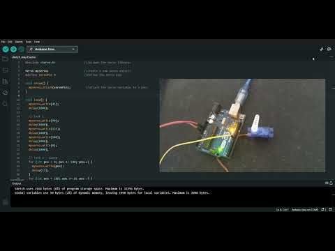 SIT111: Task 3.6P- Servo Motor Control with Arduino