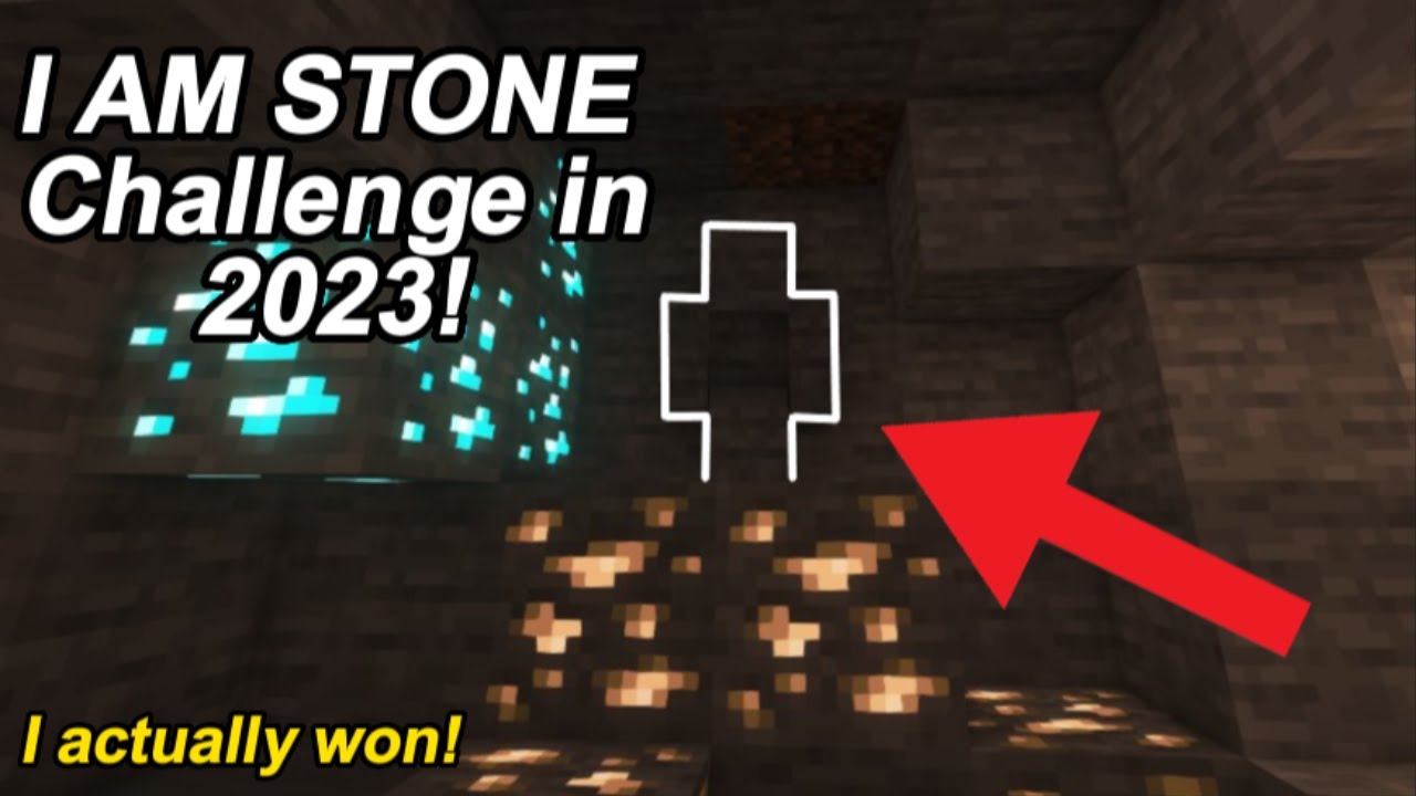 I AM STONE CHALLENGE IN 2023!! (Hypixel Skywars)