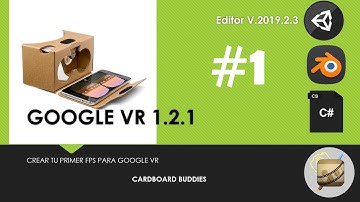 Crear Video juego para Cardboard Realidad Virtual en Unity VR Tutorial #1
