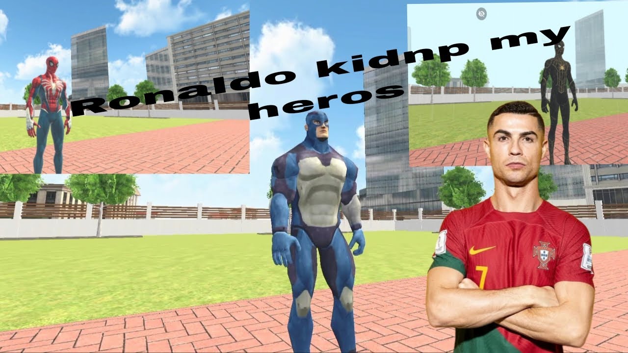 Ronaldo kidnp my spider mans hero story