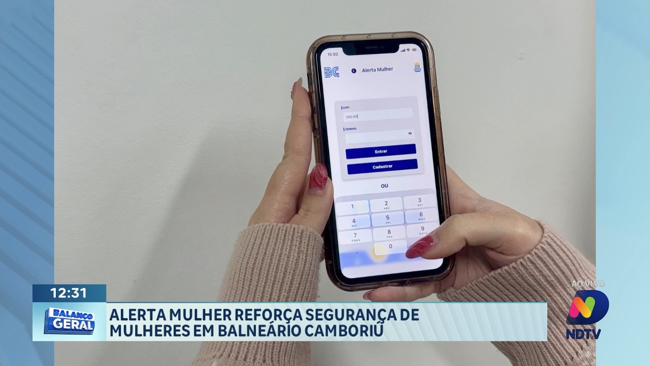 Alerta Mulher reforça proteção e segurança em Balneário Camboriú
