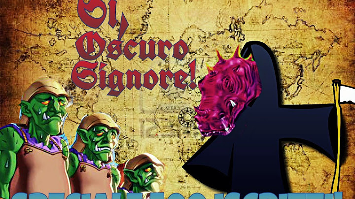 SI, OSCURO SIGNORE! (SPECIALE 500 ISCITTI)