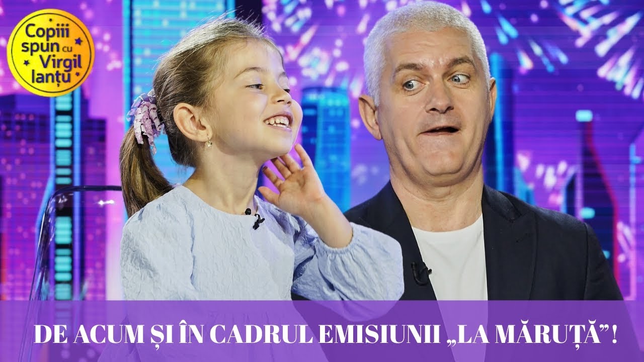 Copiii Spun…și @la_maruta!😊De acum îi poți urmări pe cei mici și în cadrul emisiunii „La Măruță”!👏
