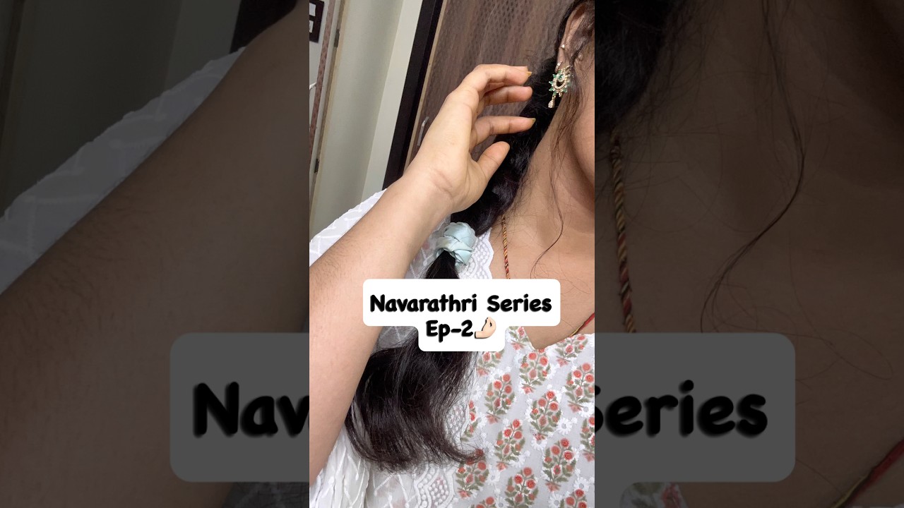 🌸✨ Day 2 of Navratri Series – Maa Brahmacharini 🙏❤️
On th