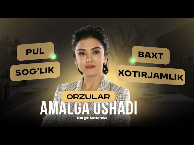 Insonni baxtli bo'lishi uning orzu umidlari bilan bog'liq