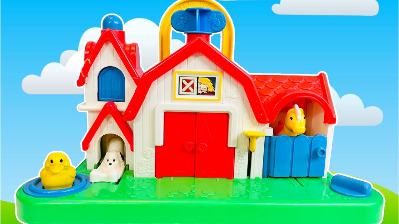 Fisher Price Farm Animals Pop-Up Toy