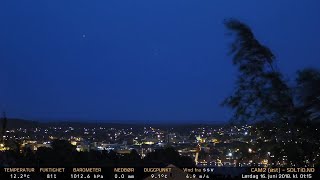 Timelapse Cam 2 - Natt til 17. juni 2018