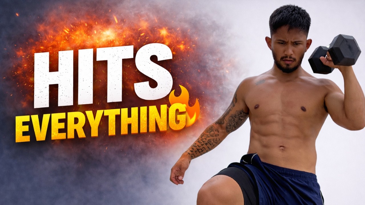 This 60 Min Dumbbell Workout Hits EVERYTHING 🔥 - YouTube