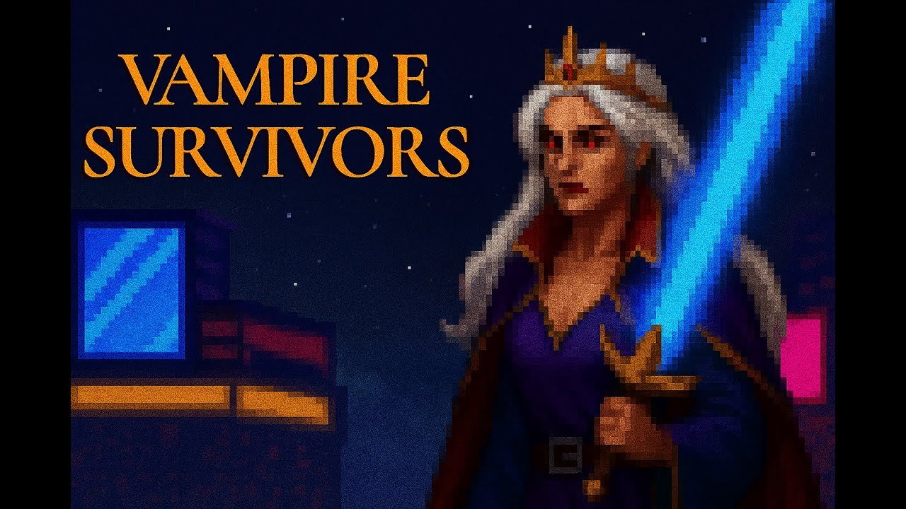 Queen Sigma | Vampire Survivors | Room1665 / No Commentary