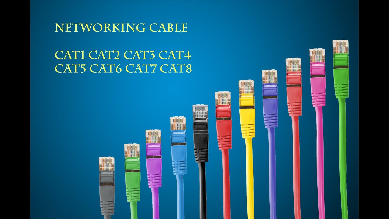 difference between cat1 cat2 cat3 cat4 cat5 cat6 cat7 cat8 cable l ...