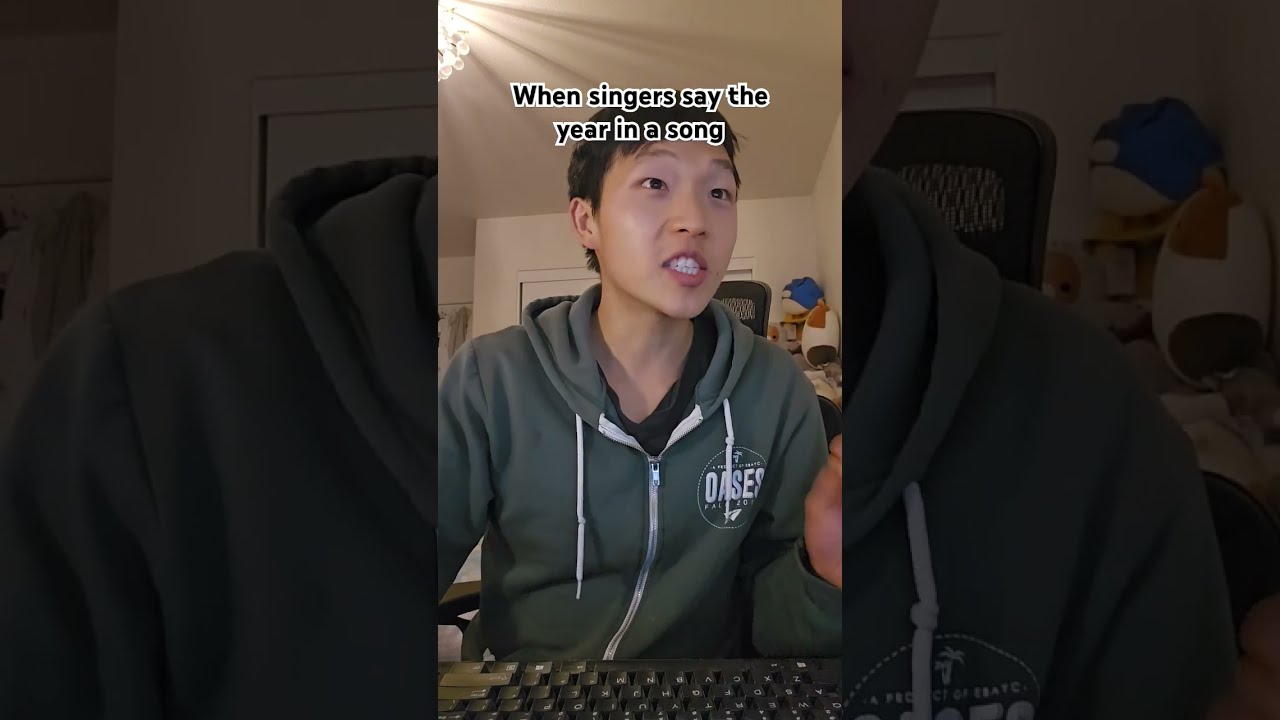 When Singers Say The Year In A Song Funny Relatable Shorts Youtubeshorts