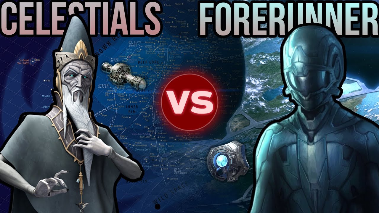 Celestials (Star Wars) vs Forerunners (Halo) Halo vs Star Wars