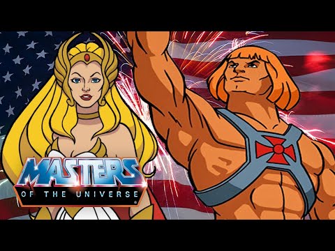 He-Man Official 🇺🇸3 HOUR COMPILATION 🇺🇸4th of July Special 🇺🇸Cartoons for kids