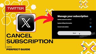 How To Cancel X Premium Subscription | Cancel Twitter Premium (Easy Guide)