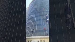 شستشوی نمای ساختمان بانک صادرات شعبه سر پرستی مشهد