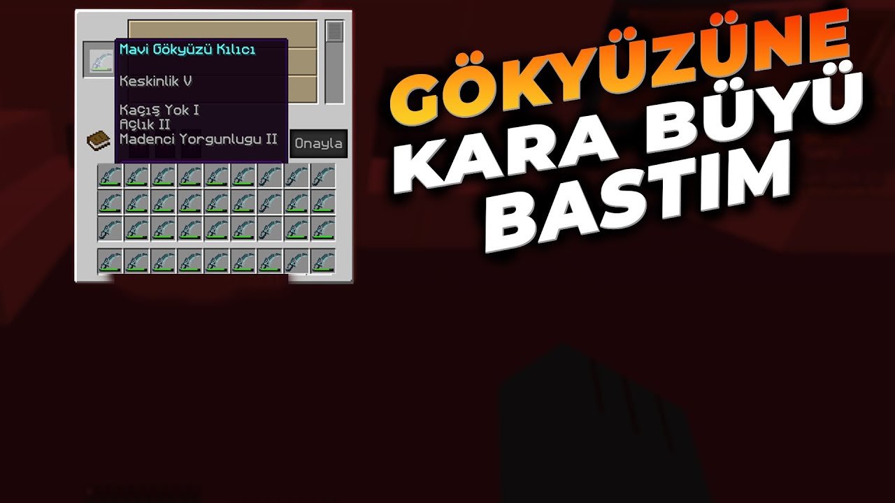 BULDUĞUM TÜM GÖKLERE KARA BÜYÜ BASTIM - SONOYUNCU TİTANYUM