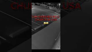 Stolen Car Smashes Through A CHURCH In USA