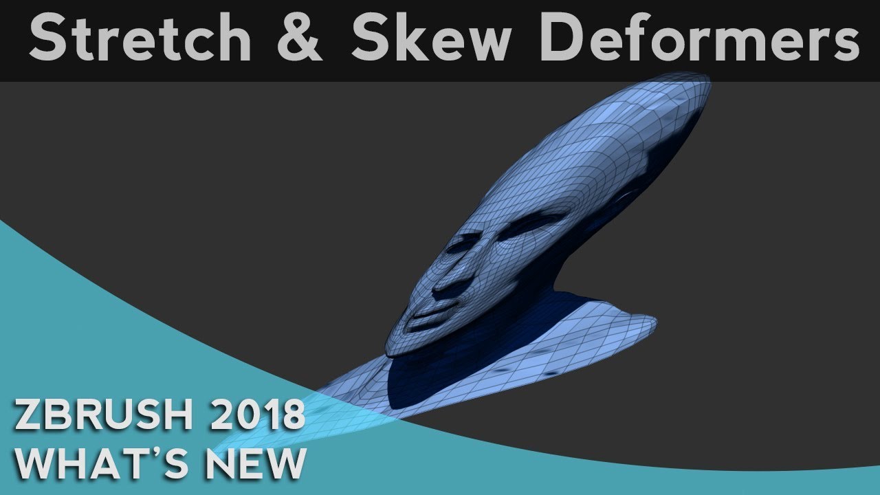 how to stech a model in zbrush