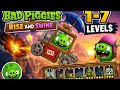 BAD PIGGIES Rise and Swine Walkthrough Levels 1 7 