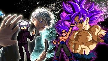 Gojo Revealed V2(New) VS Goku 1000 Years Old in Jump Force Mugen