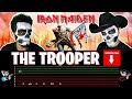 【IRON MAIDEN】[ The Trooper ] cover by Dotti Brothers | GUITAR/BASS LESSON