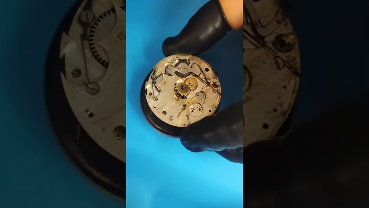 Alpine Pocket Watch Service: Disassembly