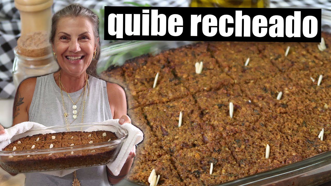 QUIBE RECHEADO SUPER FÁCIL DA MINHA MÃE | O MELHOR DE TODOS OS TEMPOS | TNM Vegg