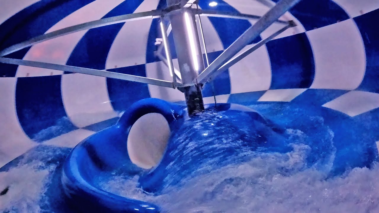 Fast CannonBOWL Water Slide at Bavarian Inn Lodge | Bavarian Blast POV