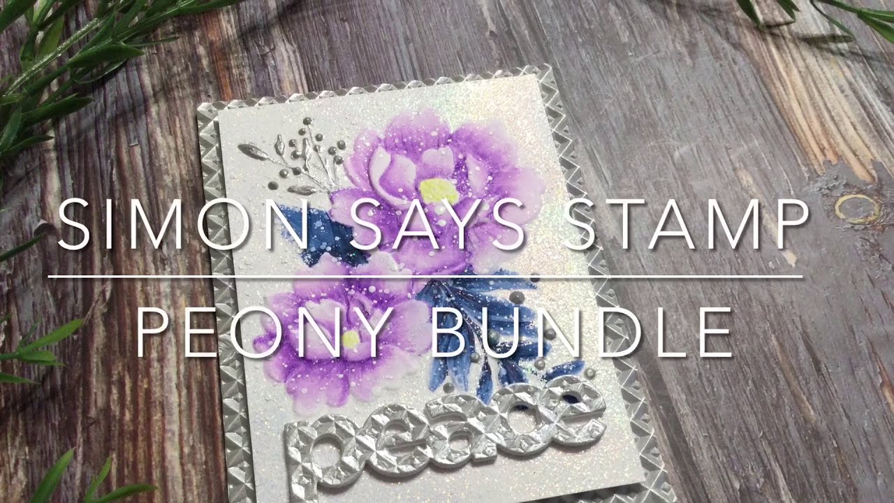 Dry Embossing Meets Heat Embossing in a Floral Christmas Card