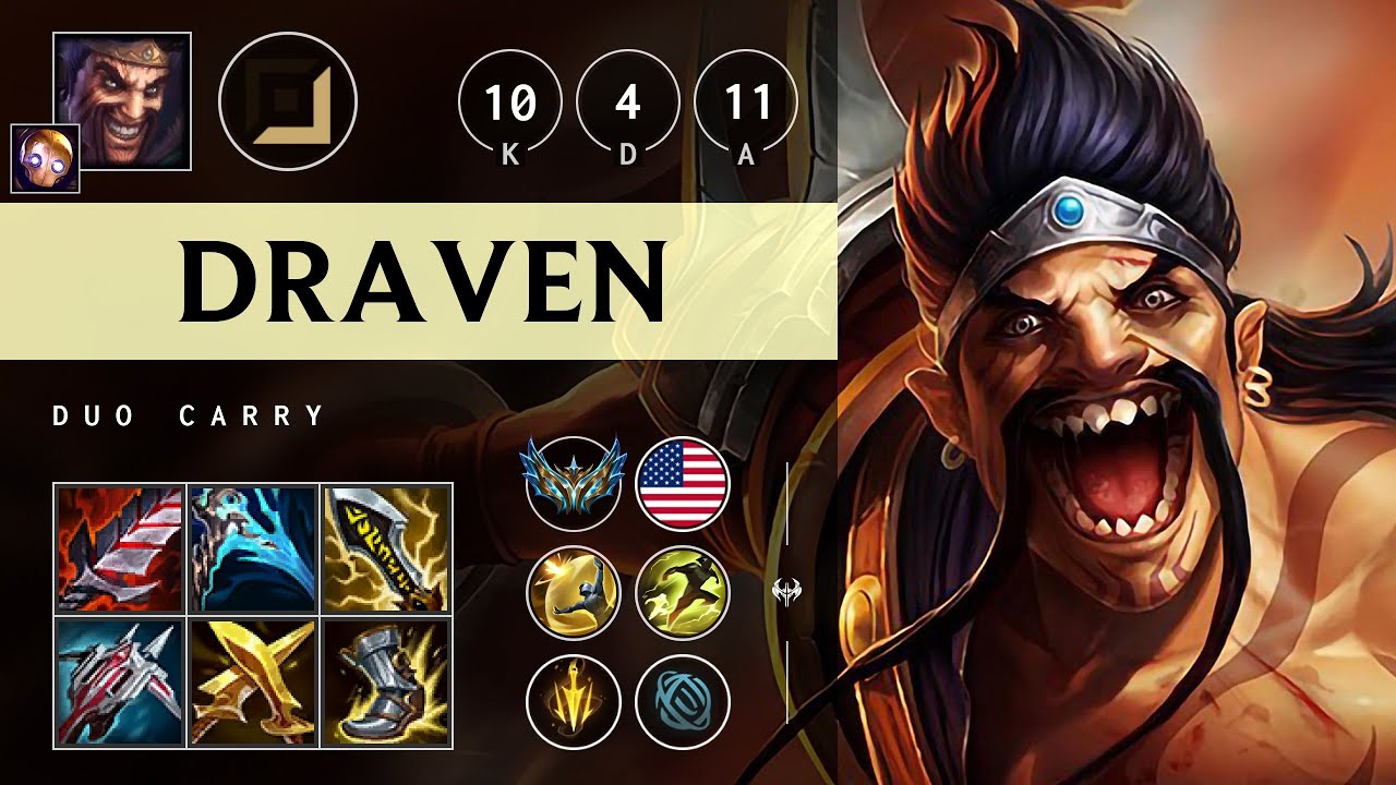 Draven ADC vs Yunara - NA Challenger Patch 25.15