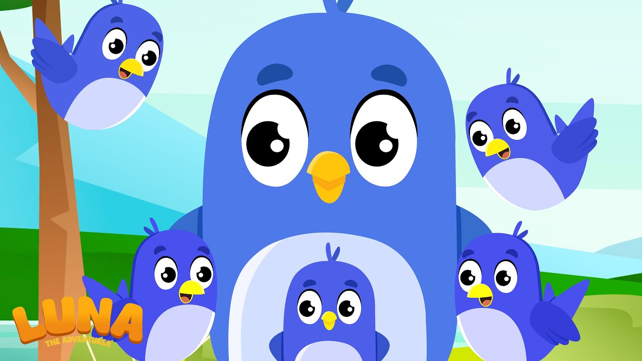 Five Little Birds | Visual story | Luna the Adventurer