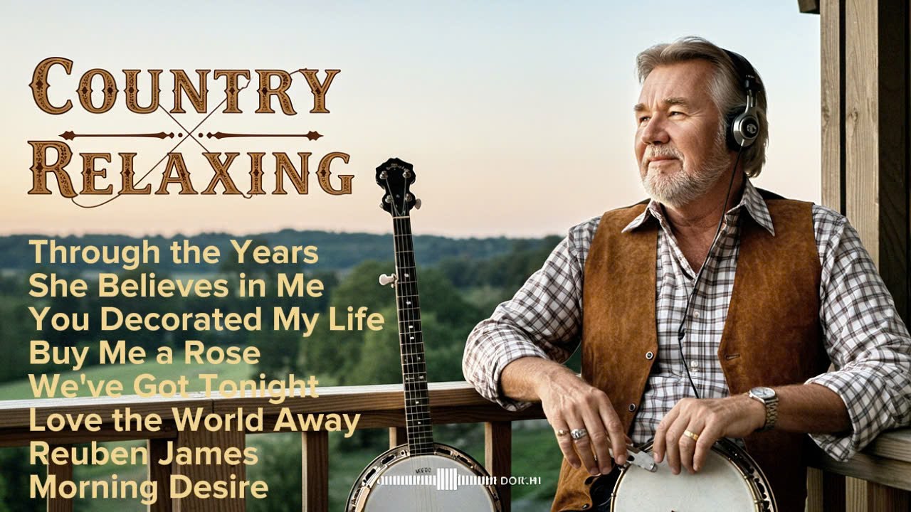 🌅 Kenny Rogers – One Hour of Saying Goodbye Gently