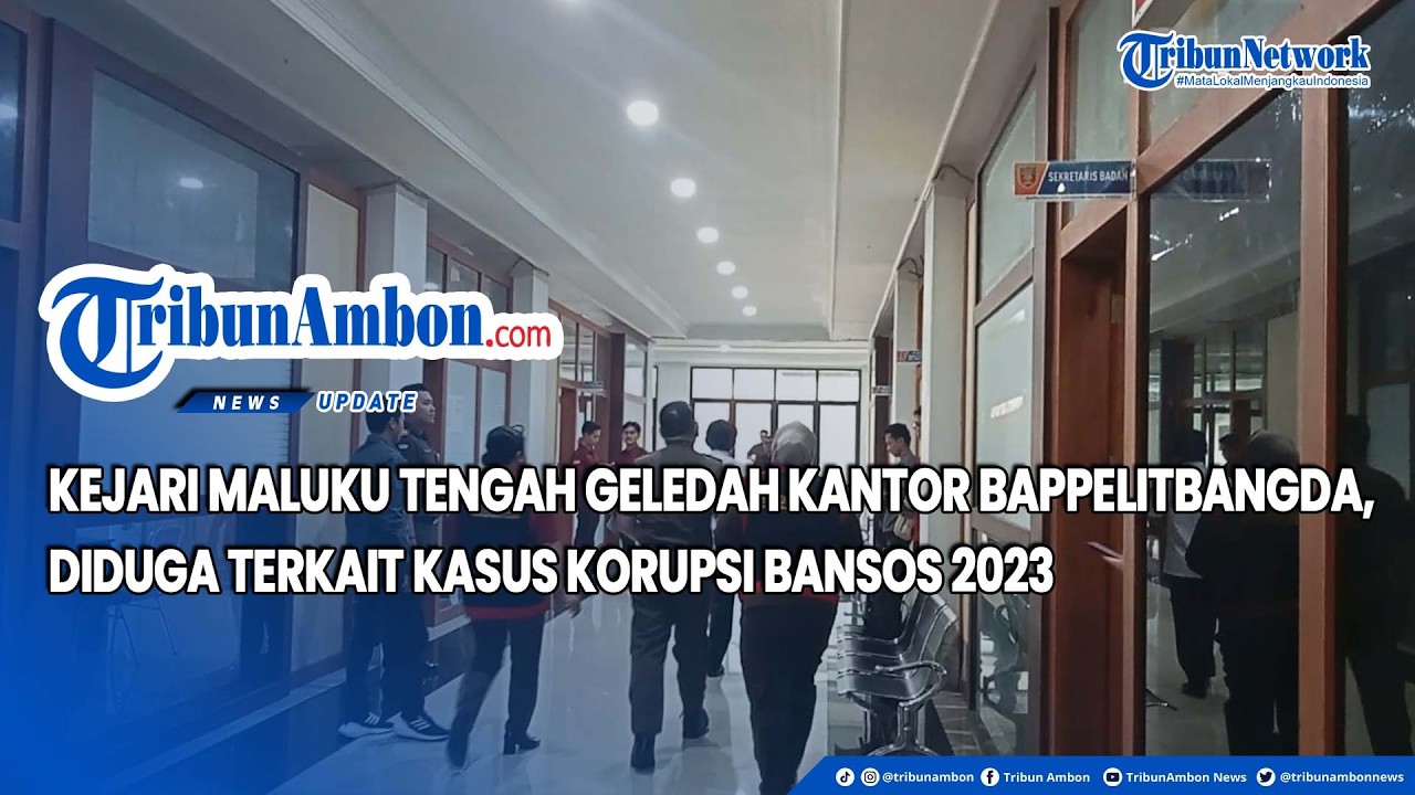 Kejari Maluku Tengah Geledah Kantor Bappelitbangda, Diduga Terkait Kasus Korupsi Bansos 2023