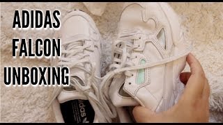 Adidas falcon unboxing kylie jenner collection