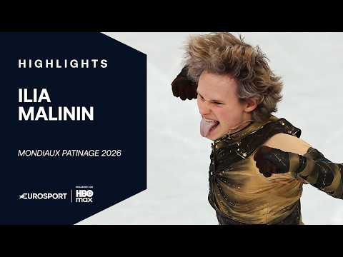 MONDIAUX PATINAGE 2026 - MAGISTRAL ! Ilia Malinin frôle le record du monde avec un court parfait