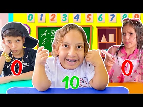 MC Divertida e Amigos em Histórias sobre Escola | Kids Learn Importance of School and Knowledge