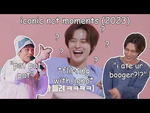 nct 2023 moments that itches my subscribers' left brain