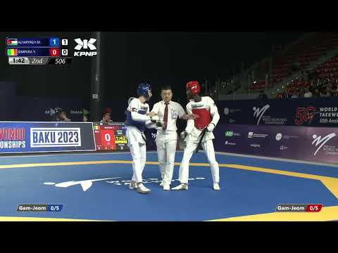 506 R64 Men 58kg JOR ALTARYREH M MLI SIMPARA Y