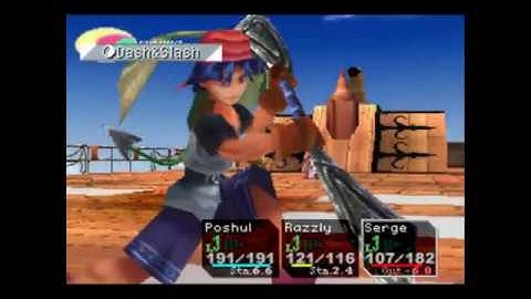 Chrono Cross:Onboard  the S.S Invincible!