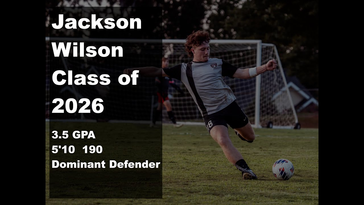 Jackson Wilson - Class of 2026 - Defender Highlights - YouTube