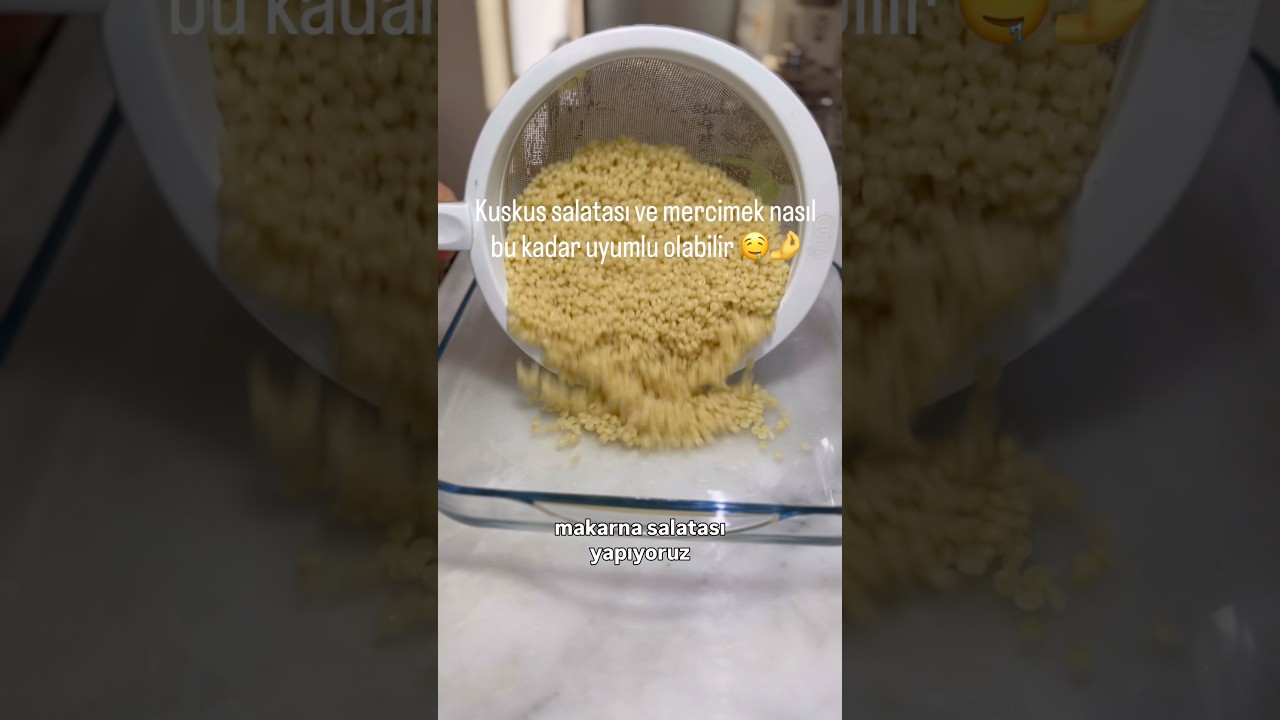 Kuskus salatası nasıl yapılır|tarifi #salad #salata #tarif #yemektarifleri #eating #pratiktarifler Kuskus salatası nasıl yapılır|tarifi #salad #salata #tarif #yemektarifleri #eating #pratiktarifler