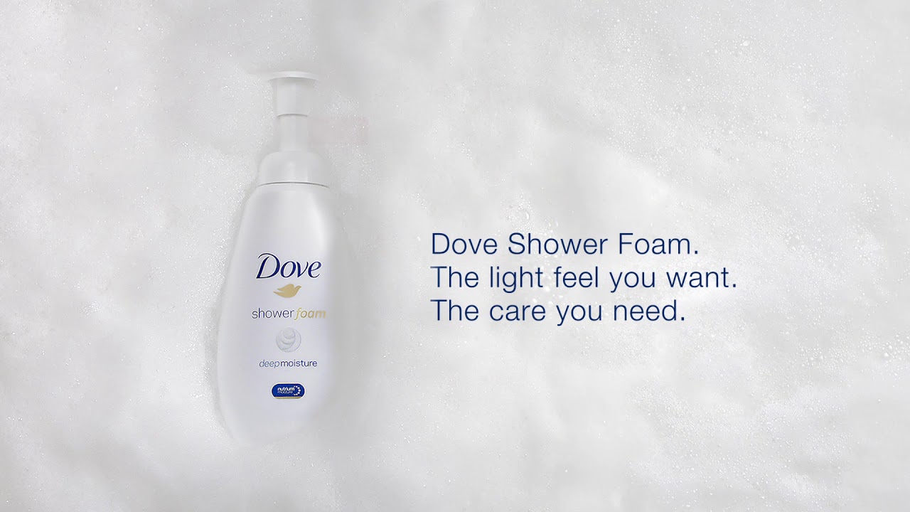 Dove Shower Foam 6 second YouTube
